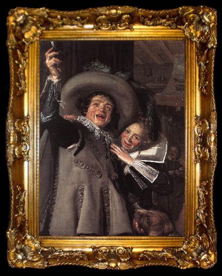 framed  HALS, Frans The Fisher Boy af, ta009-2